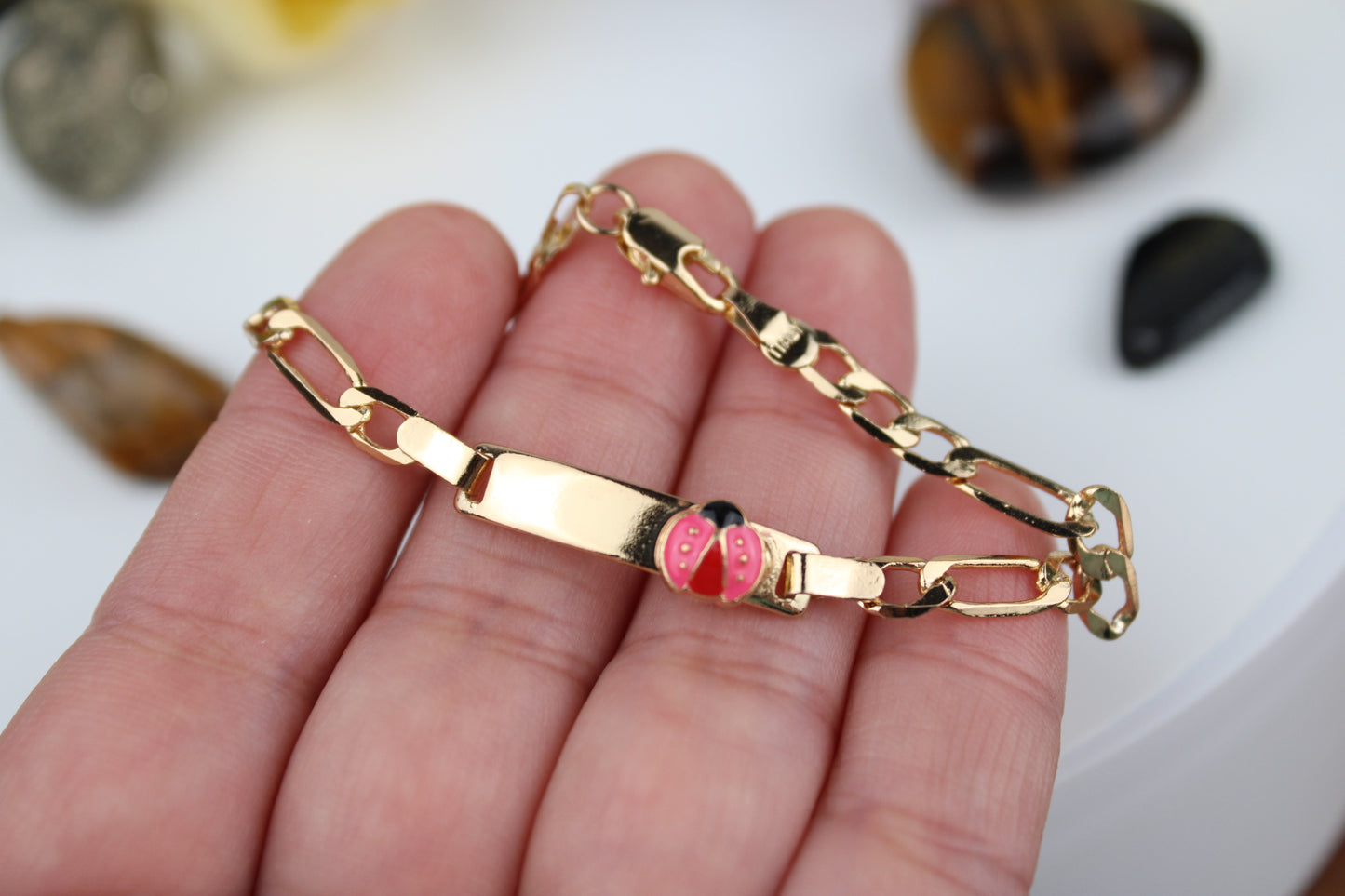 Pulsera para niña Oro laminado
