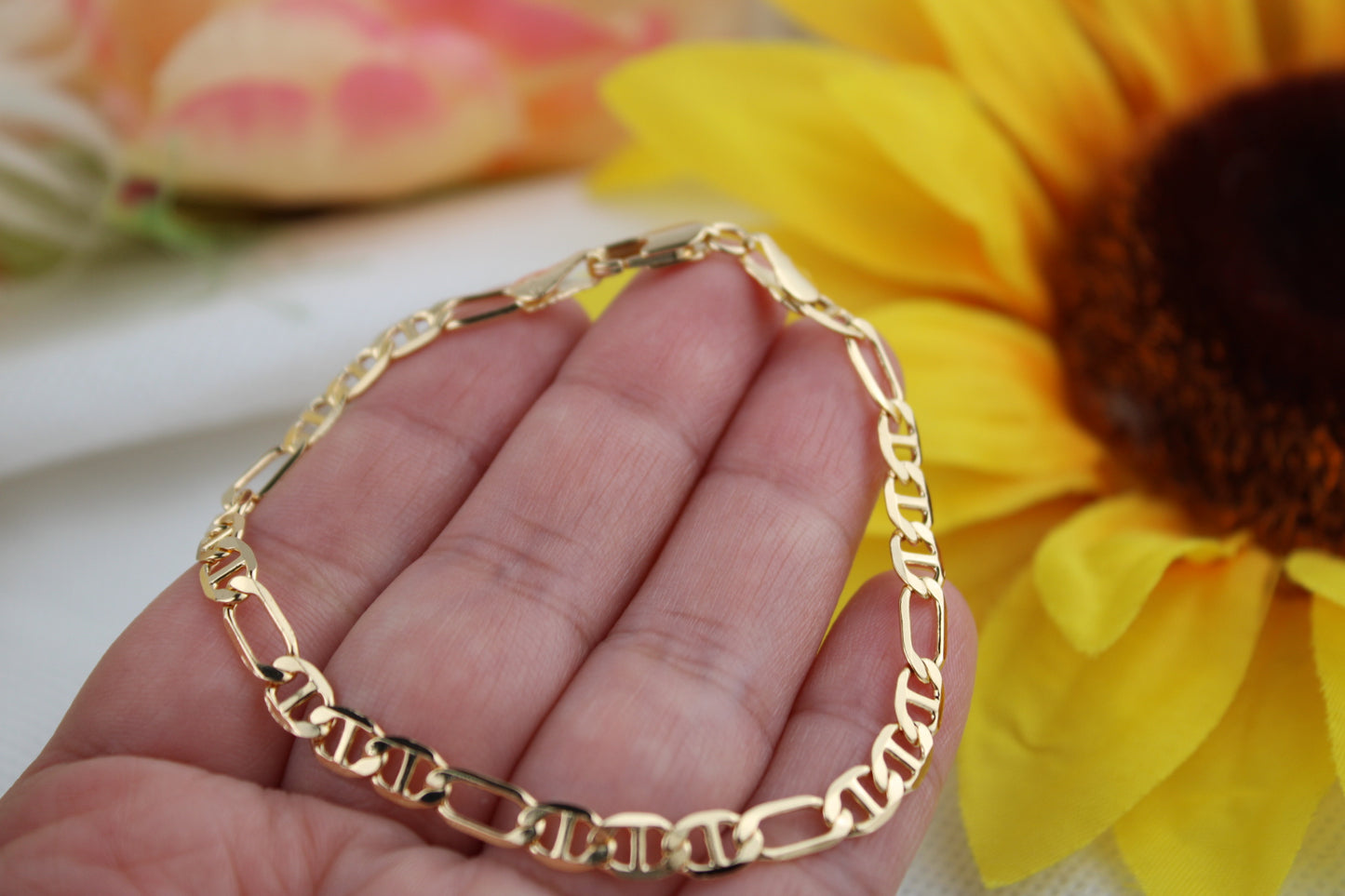 Women’s 18k Gold filled bracelet High Quality