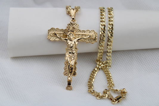 Men’s gold plated chain 24”