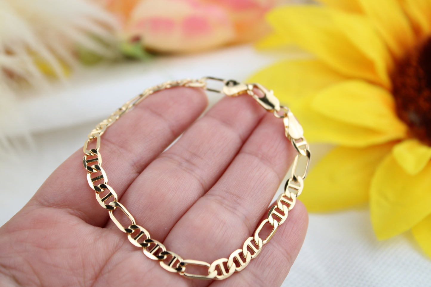 Women’s 18k Gold filled bracelet High Quality