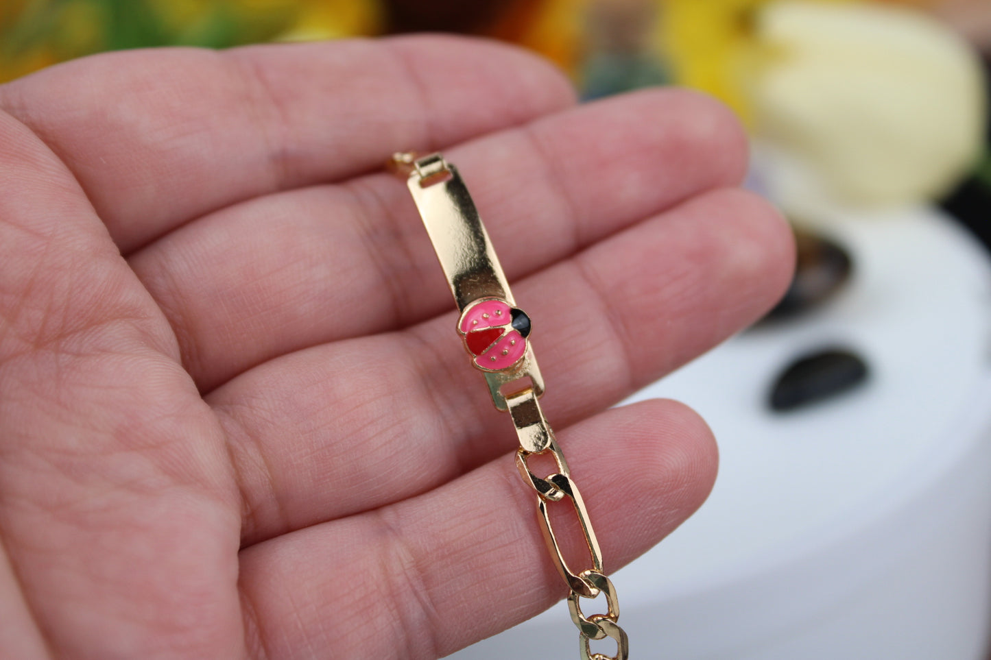 Pulsera para niña Oro laminado