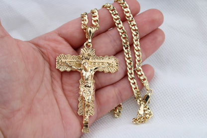 Men’s gold plated chain 24”