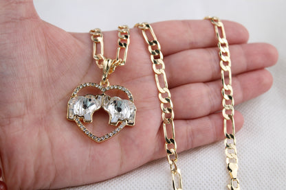 Cadena en Oro laminado