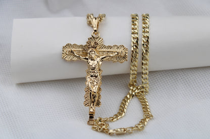 Men’s gold plated chain 24”